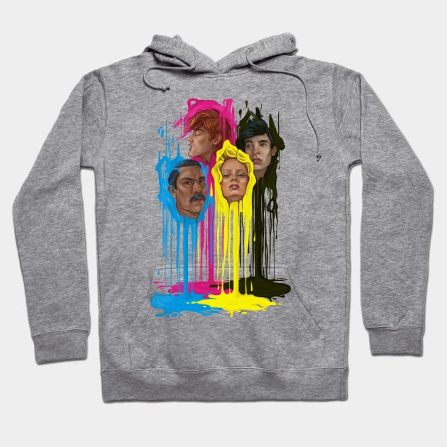 cmyk Hoodie by shustinakatya